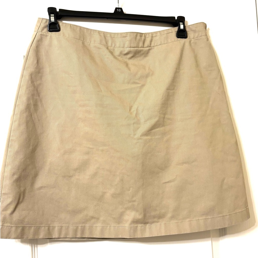 Lands' End Khaki Skort